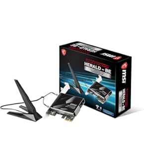 Amazon | MSI Herald-BE NCM865 WI-FI 7 (Wi-Fi 7, 802.11BE